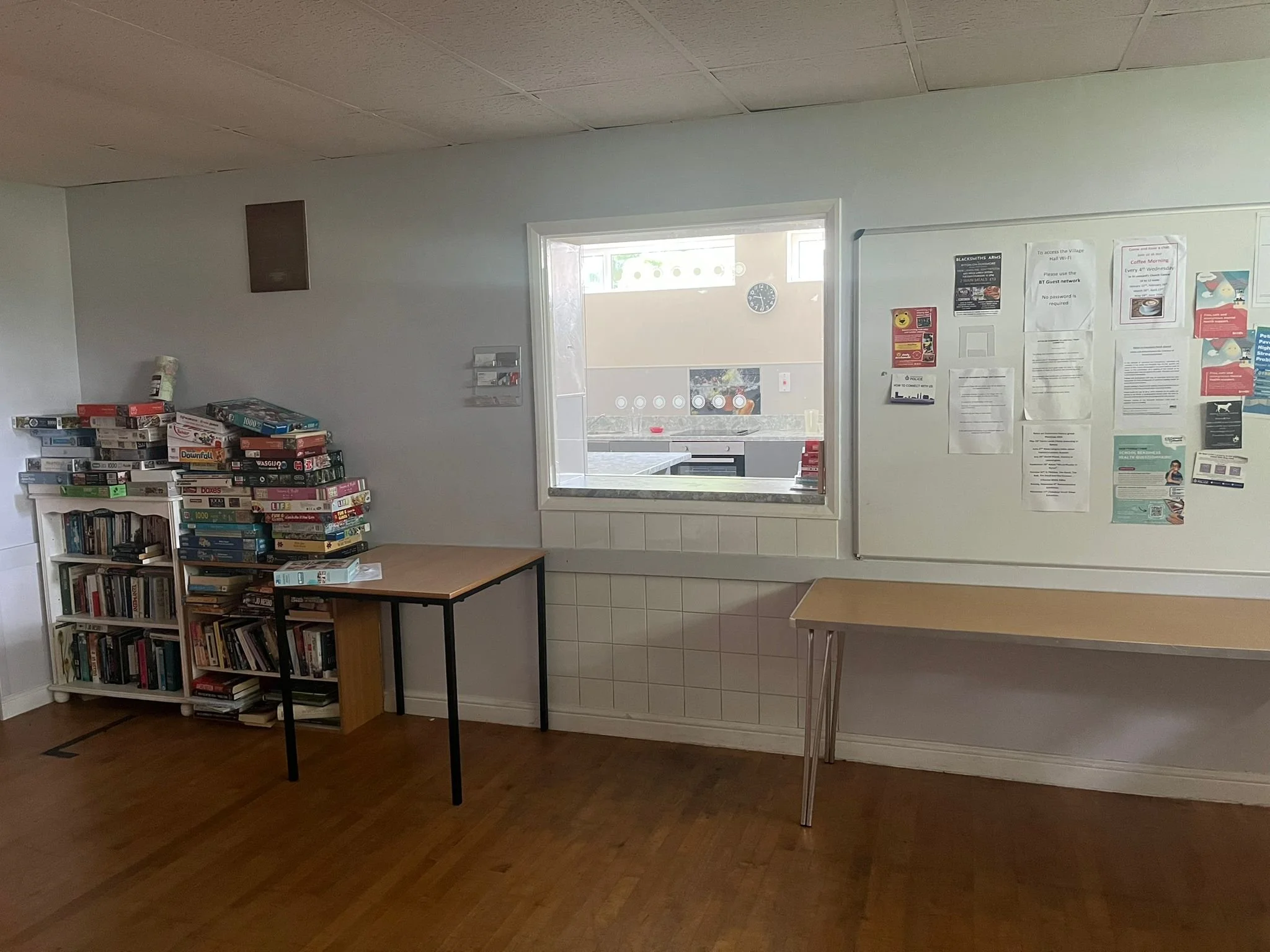 Post office area (inside conference room)