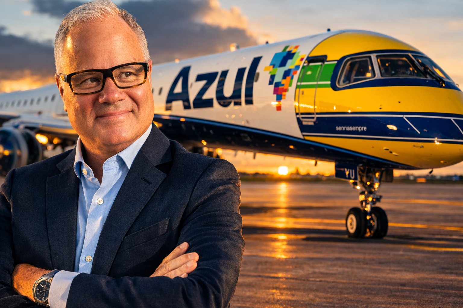 A memory of Ayrton Senna carried across 88 countries. ✈️