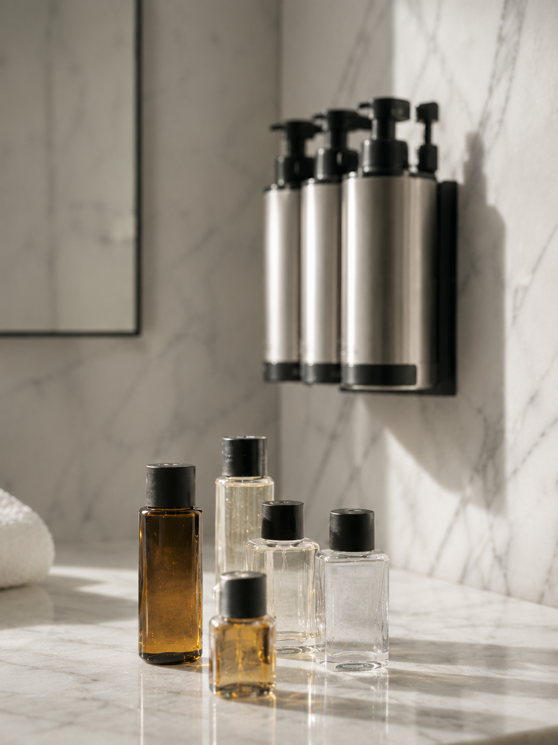 The end of the little shampoo bottle: what the PPWR actually does to hotel amenities (and why the date is wrong)