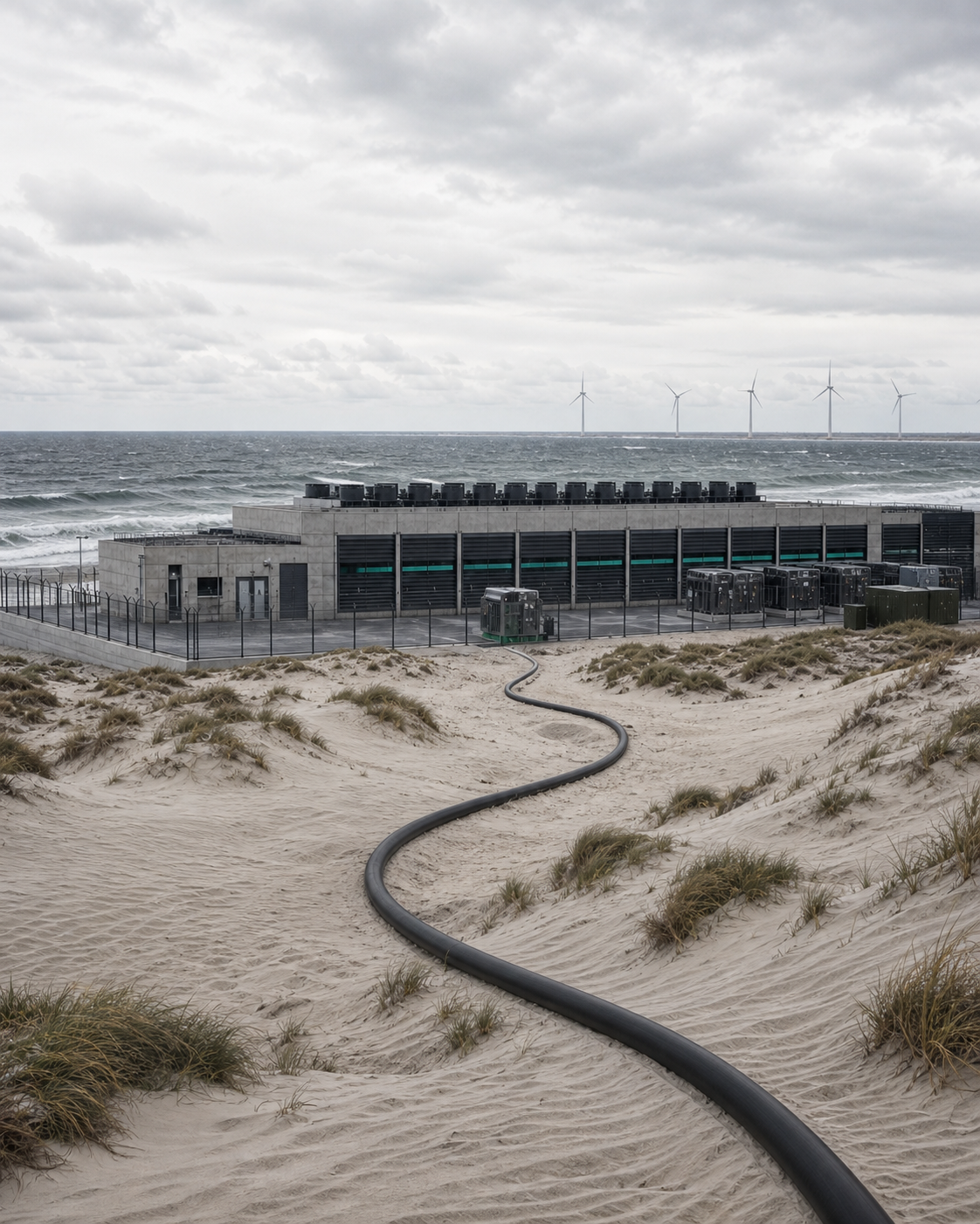 Ireland rationed the socket. Brazil's Northeast throws away an Itaipu.