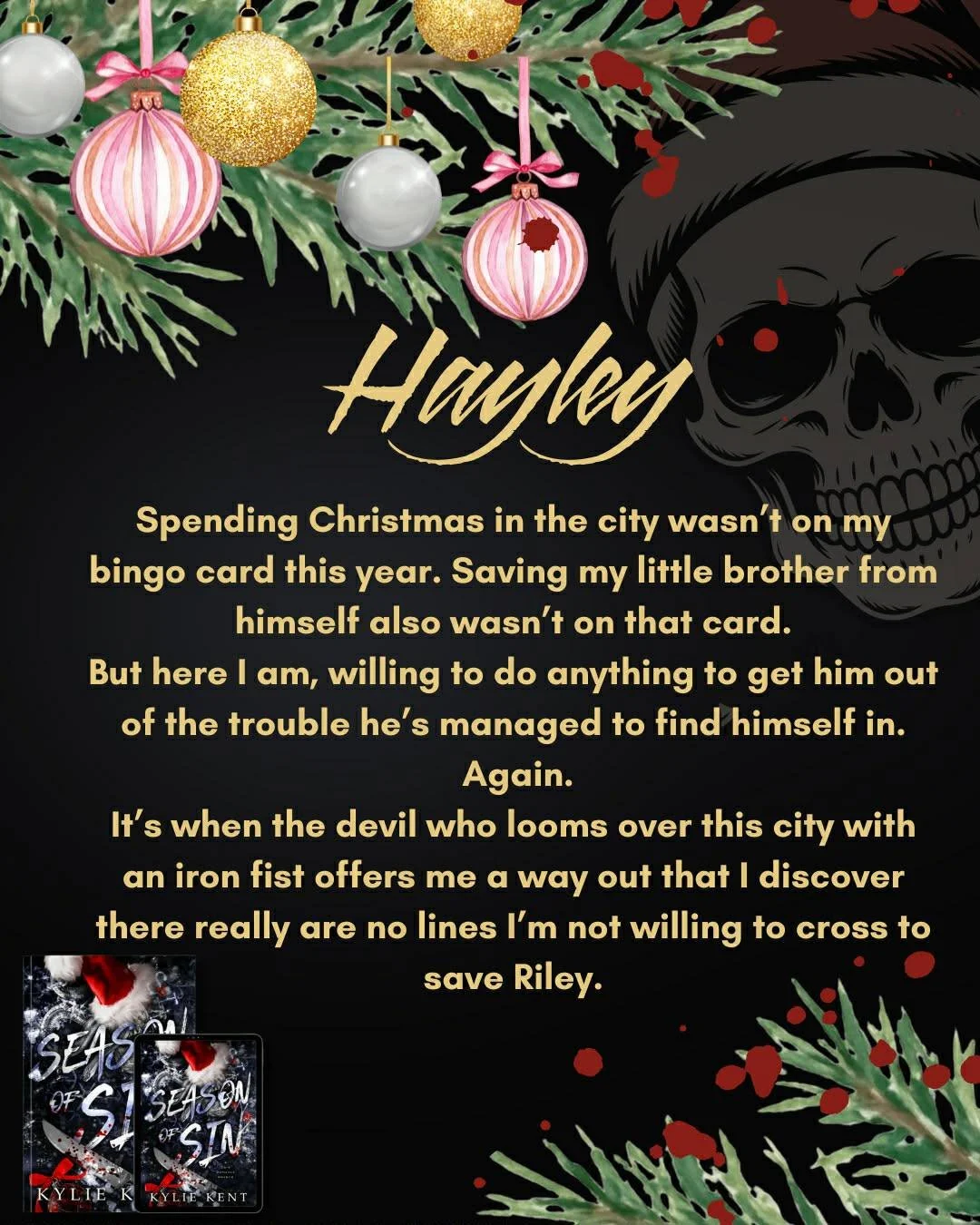 𝗡𝗢𝗪 𝗟𝗜𝗩𝗘: https://books2read.com/Sinning 

#kyliekent #seasonofsin #romancereaders #mafiaromance