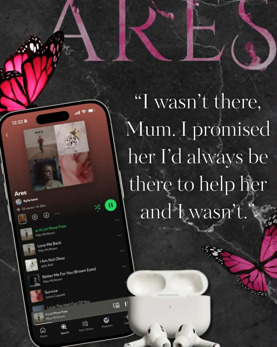 𝗔𝗱𝗱 𝗮𝗻𝗼𝘁𝗵𝗲𝗿 𝘀𝗼𝗻𝗴 𝗶𝗻 𝘁𝗵𝗲 𝗰𝗼𝗺𝗺𝗲𝗻𝘁𝘀! 

https://books2read.com/aresdebellis 

#playlist #kyliekentromanceauthor #romancereaders #romancebooks