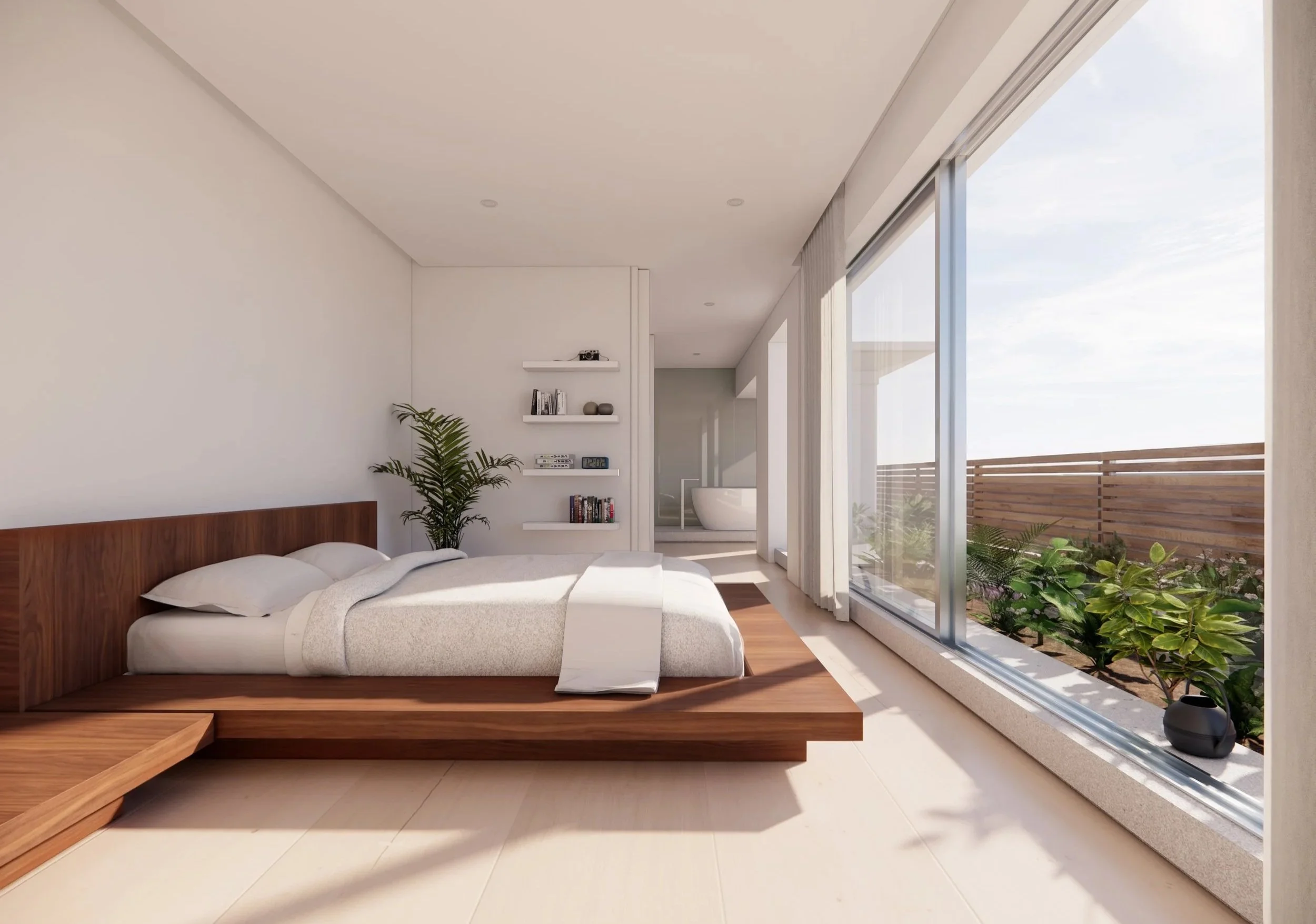 Bedroom and Private Terrace