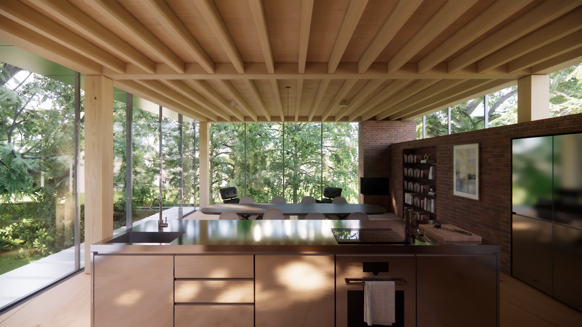 First Floor Kitchen and Dining Space