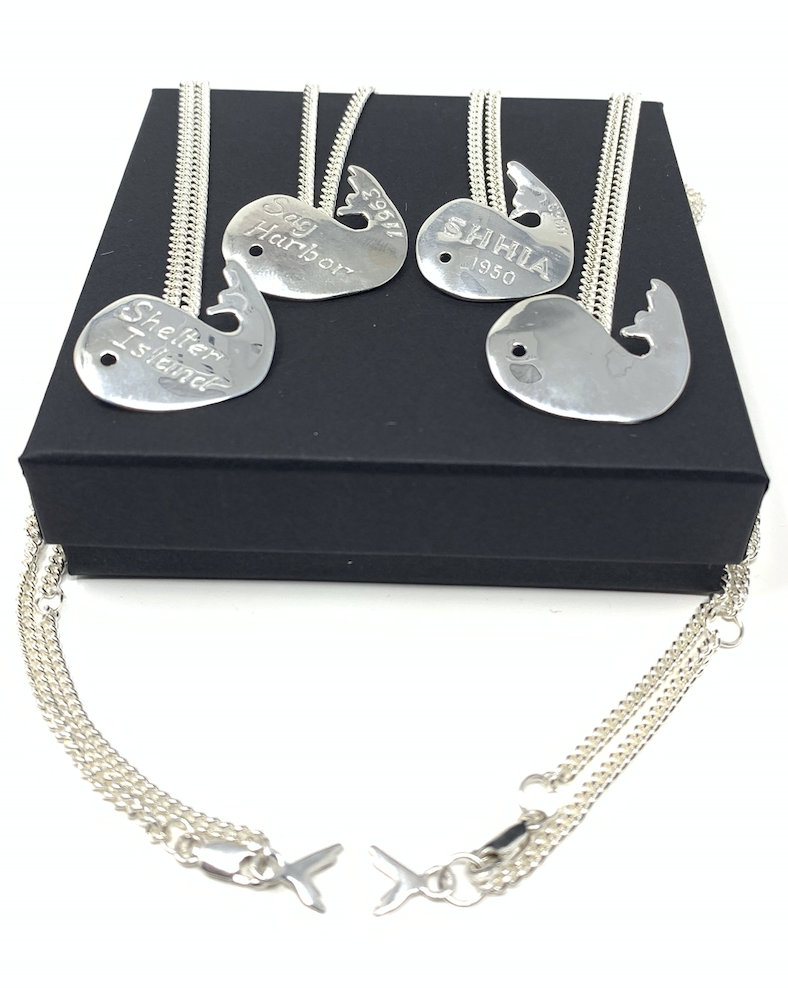 Sterling Silver Whales with Chain and Tail Tag.png