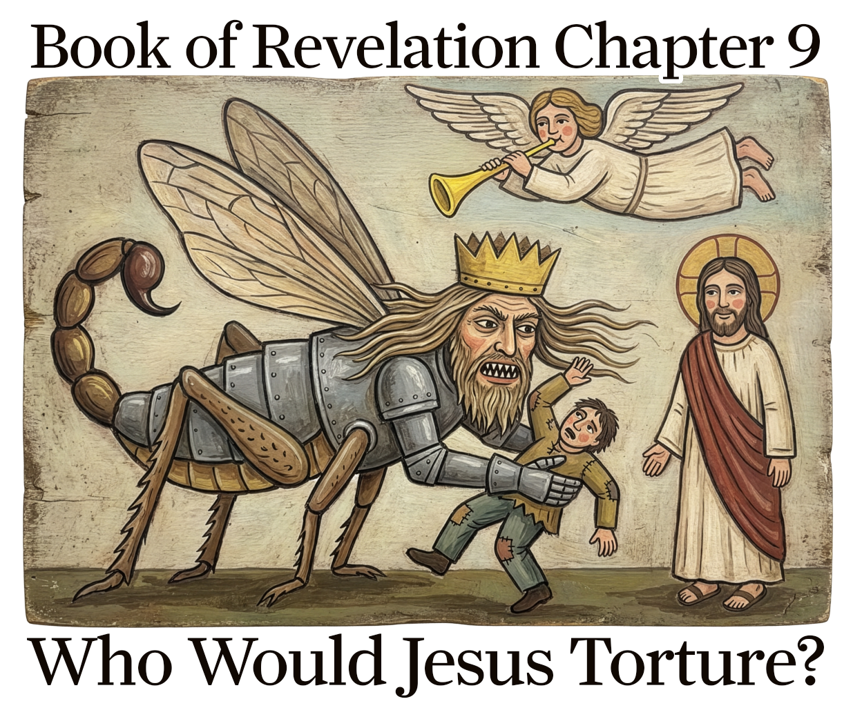 Who Would Jesus Torture? Book of Revelation Chapter 9