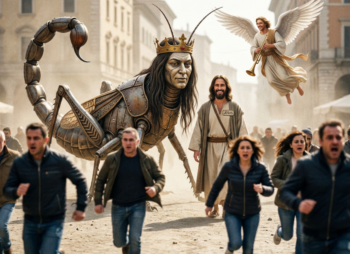 Terrorism of Jesus and angels