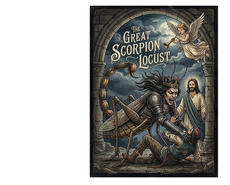 Jesus Christ and the Great Scorpion Locust of Book of Revelation Chapter 9