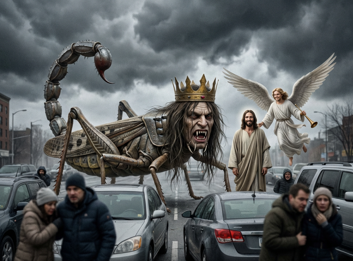 Jesus sends monsters to torture non-Christians