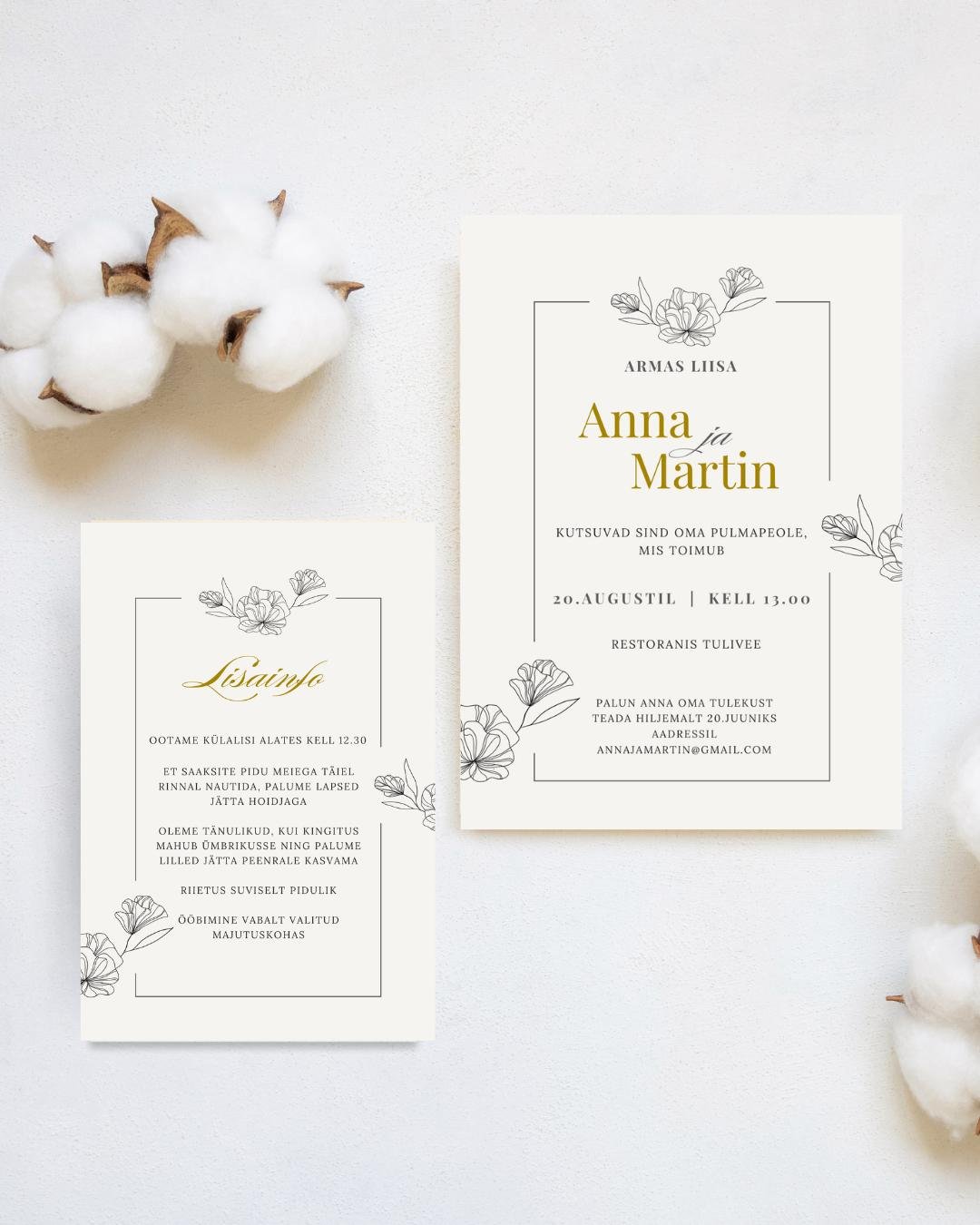 Pulmakutse "Kolm õit"