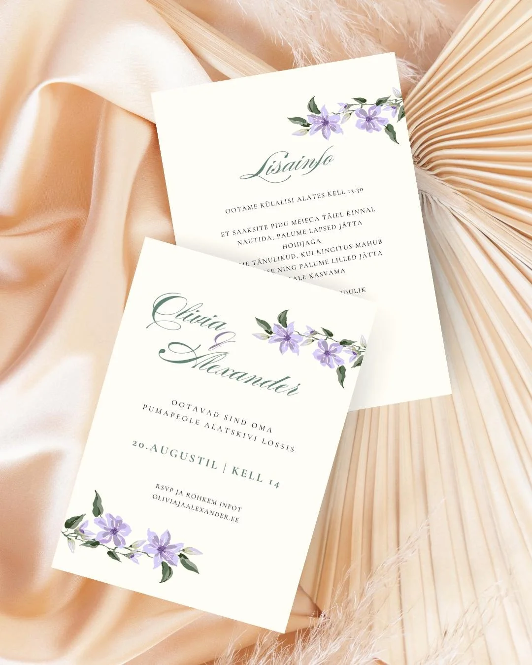 Pulmakutse "Lilleline elegants"