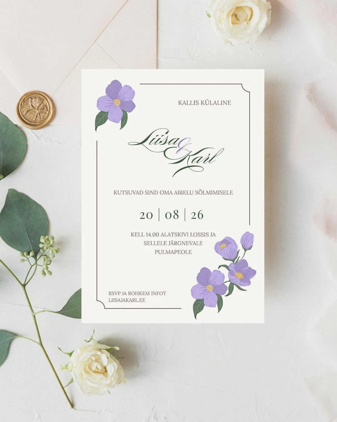 Pulmakutse "Romantiline"