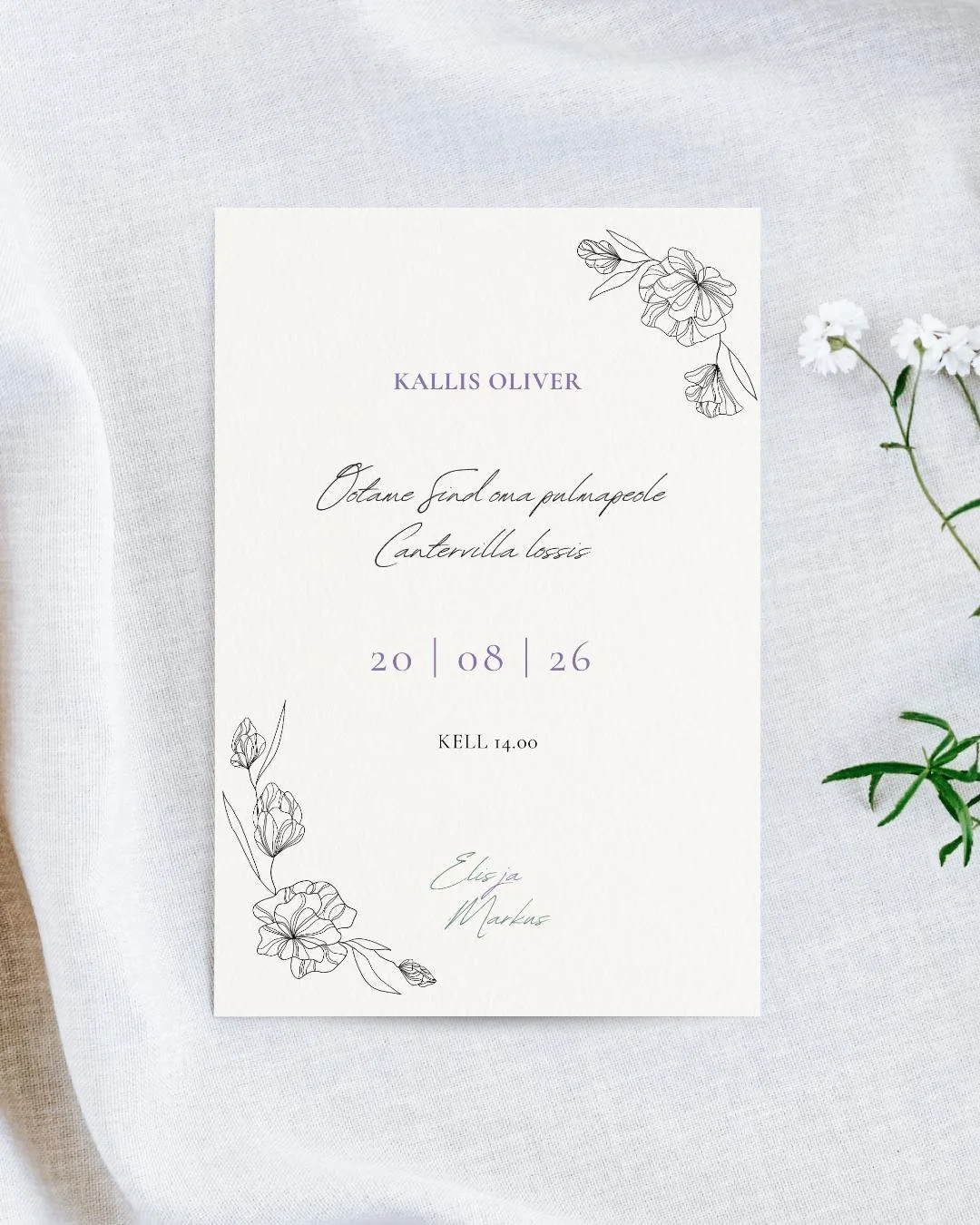 Pulmakutse "Vaikne ilu"