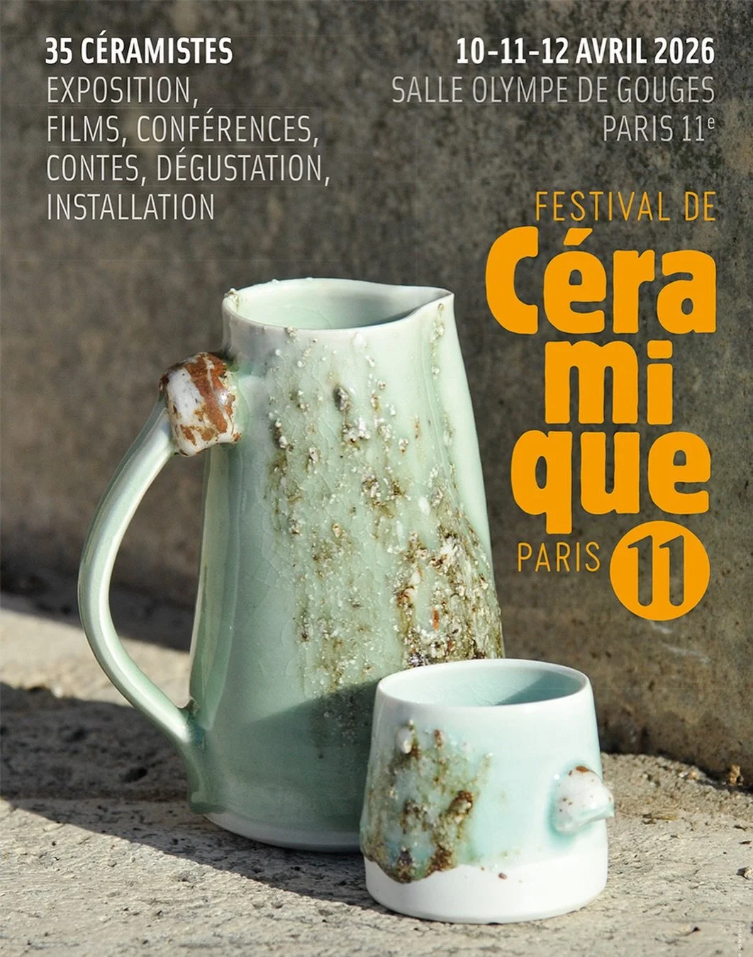 Retrouvez moi ce week-end au @festival.de.ceramique.paris11 🫶

Vernissage demain &agrave; partir de 18h
Puis vendredi samedi dimanche de 10h &agrave; 19h