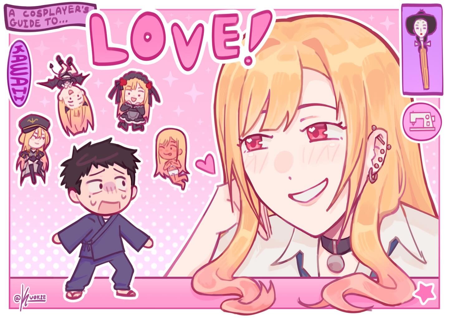 My Dress Up Darling is so peak i enjoyed it sm 🥹🩷

#mydressupdarling #fanart #marinkitagawa #gojowakana