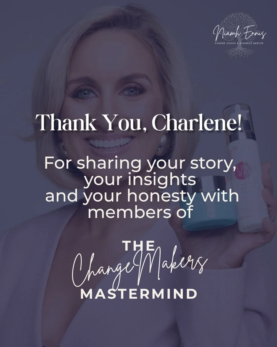 A huge thank you to Charlene Flanagan, Co-Founder of Ella &amp; Jo, for joining us inside The Changemakers Mastermind this month 🤍

Charlene shared so openly - from her journey building Ella &amp; Jo to the realities behind growing a brand, making d
