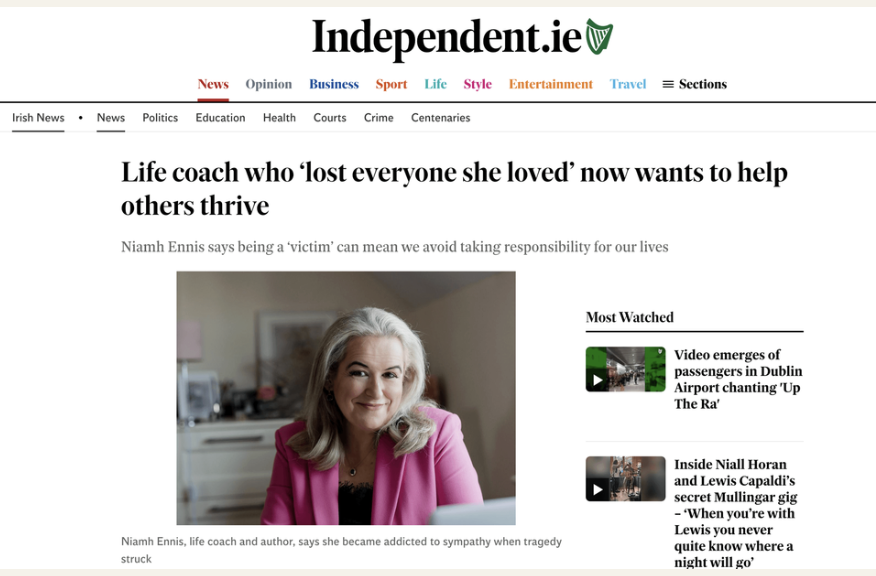 Niamh Ennis, BUSINESS MENTOR &  CHANGE COACH