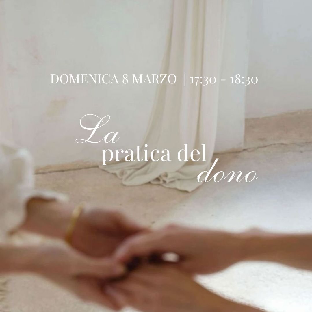 Una pratica di Yin Yoga che nasce come dono.🤍🧘&zwj;♀️ 
La classe ha un costo simbolico di 10 euro, che verr&agrave; interamente devoluto ad una associazione che si occupa di tutelare le donne vittime di violenza e maltrattamenti.
In seguito, una ti