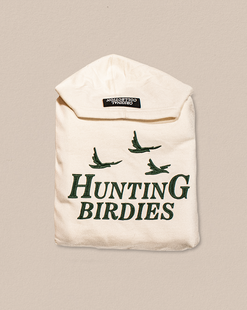 Natural/Forest Green Original Pullover Hoodie