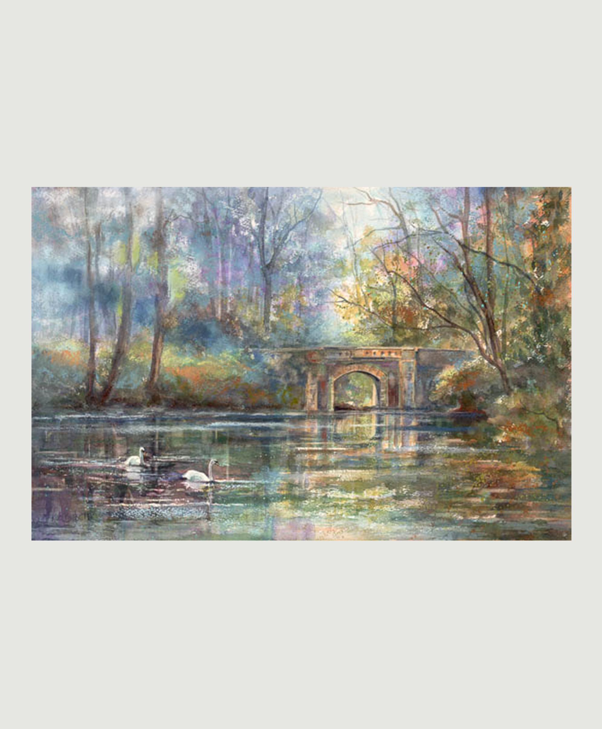 Swans on Marlay Lake simple.png