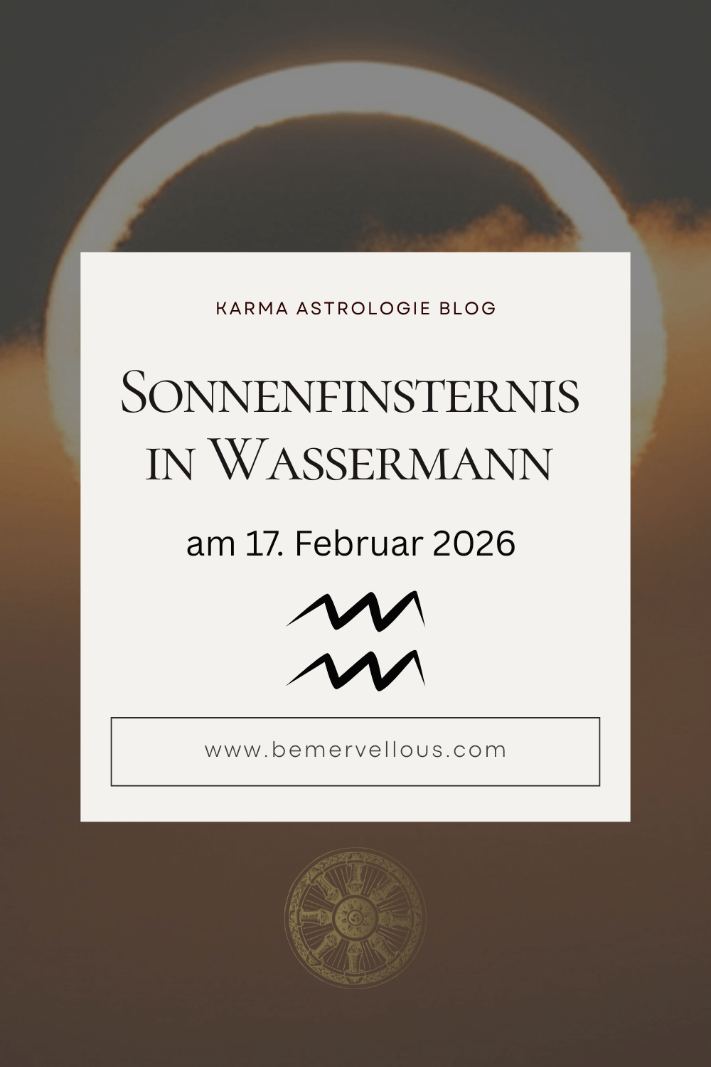 Sonnenfinsternis und Die Große Abrechnung: Sonnenfinsternis Februar 2026