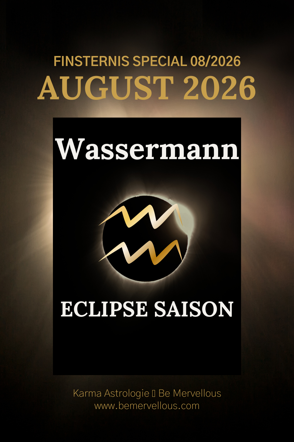 Wassermann Aszendent August 2026 Finsternis: Wer bist du allein?