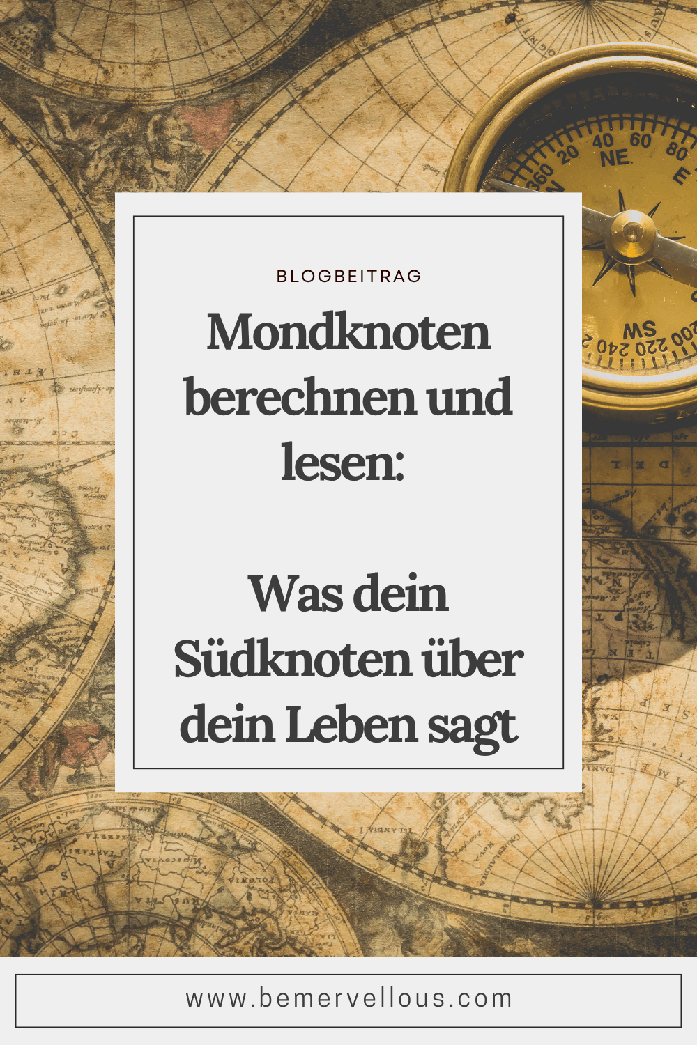 Mondknoten berechnen und lesen: Was dein Südknoten über dein Leben sagt