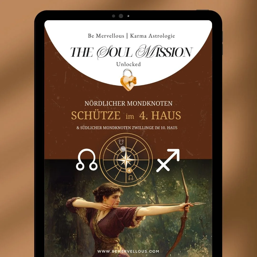 4 ♐️ ☊ Mondknoten Schütze im 4. Haus - Verstehe & lebe deinen Seelenplan