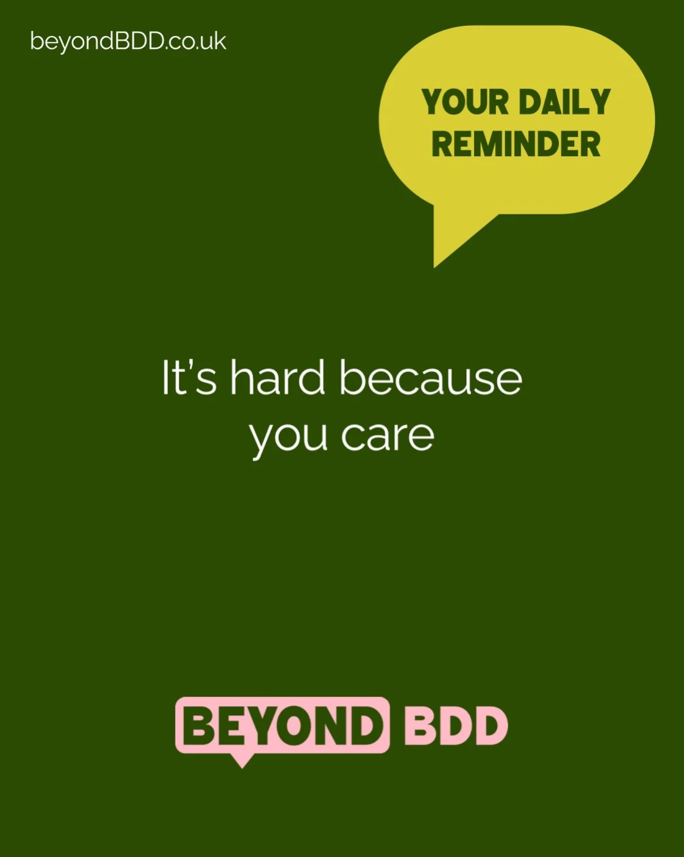 “It’s hard because you care.”
If this journey felt easy, it might mean you weren’t emotionally invested. But the truth is – you are. You’re showing up. You’re worrying. You’re trying your best to do ri