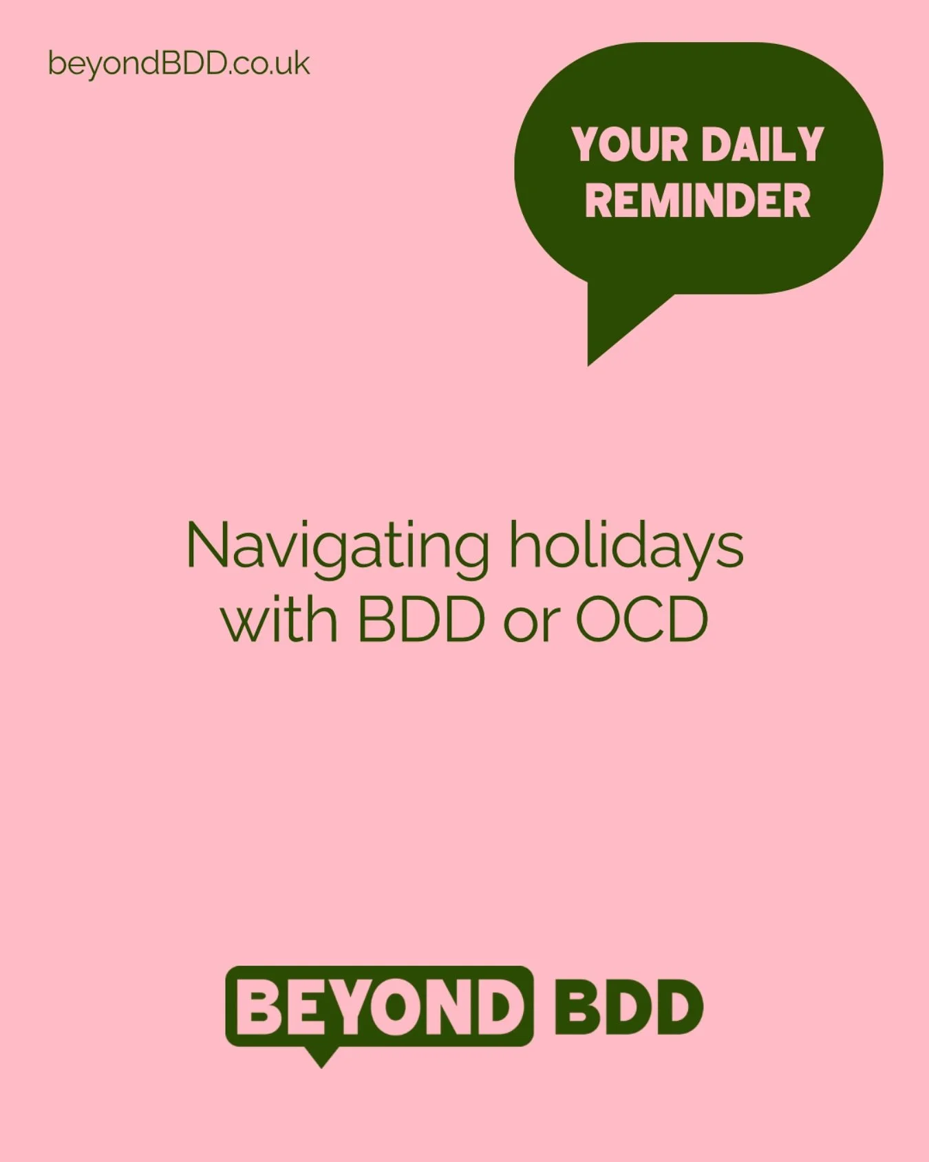 Going on holiday should be fun. A time to relax and unwind. When you have a child who as BDD/OCD and is neurodivergent, the thought of going on holiday can actually induce overwhelming anxiety. 
Will their BDD/OCD get worse? Will they be comfortable