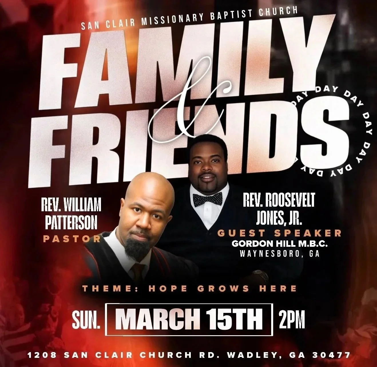 Family and Friend's Day