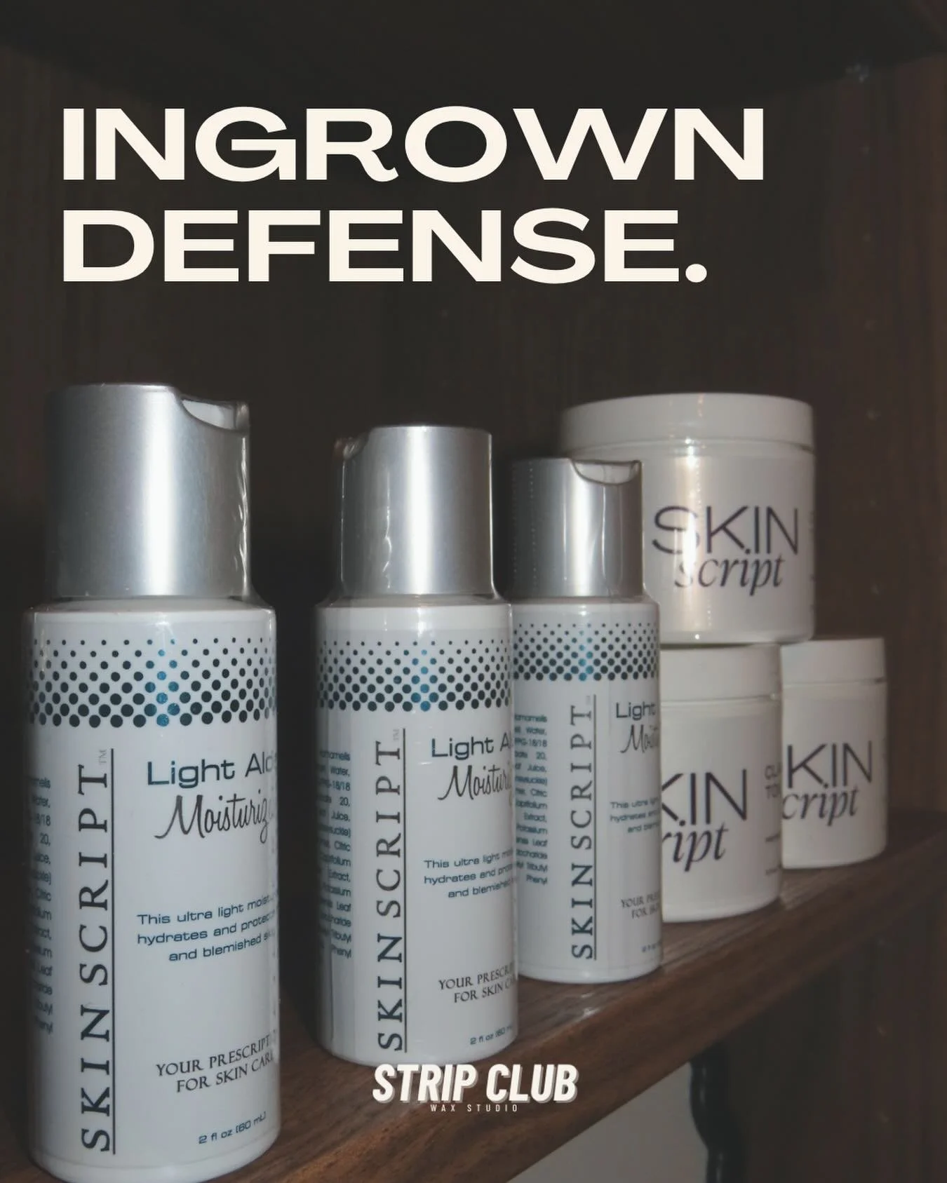 Aftercare is everything! 🍯

⭐️ Light Aloe Moisturizer - Keeps your freshly waxed skin calm, hydrated, &amp; smooth without feeling heavy. Infused with aloe &amp; antioxidants, this moisturizer helps reduce redness &amp; irritation, leaving your skin