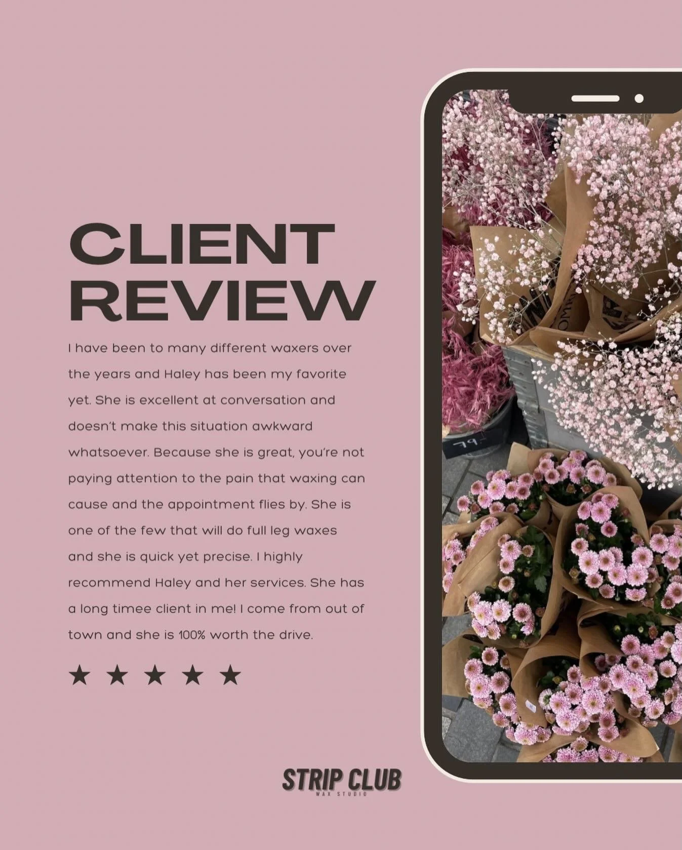 Another happy client! 🤍 

Your feedback means the world to me &amp; helps others feel confident when booking their appointments. 

Thank you for choosing me for your waxing journey! ⭐️🫧🪄

📌 Located in downtown Franklin, IN
💌 Booking link in bio
