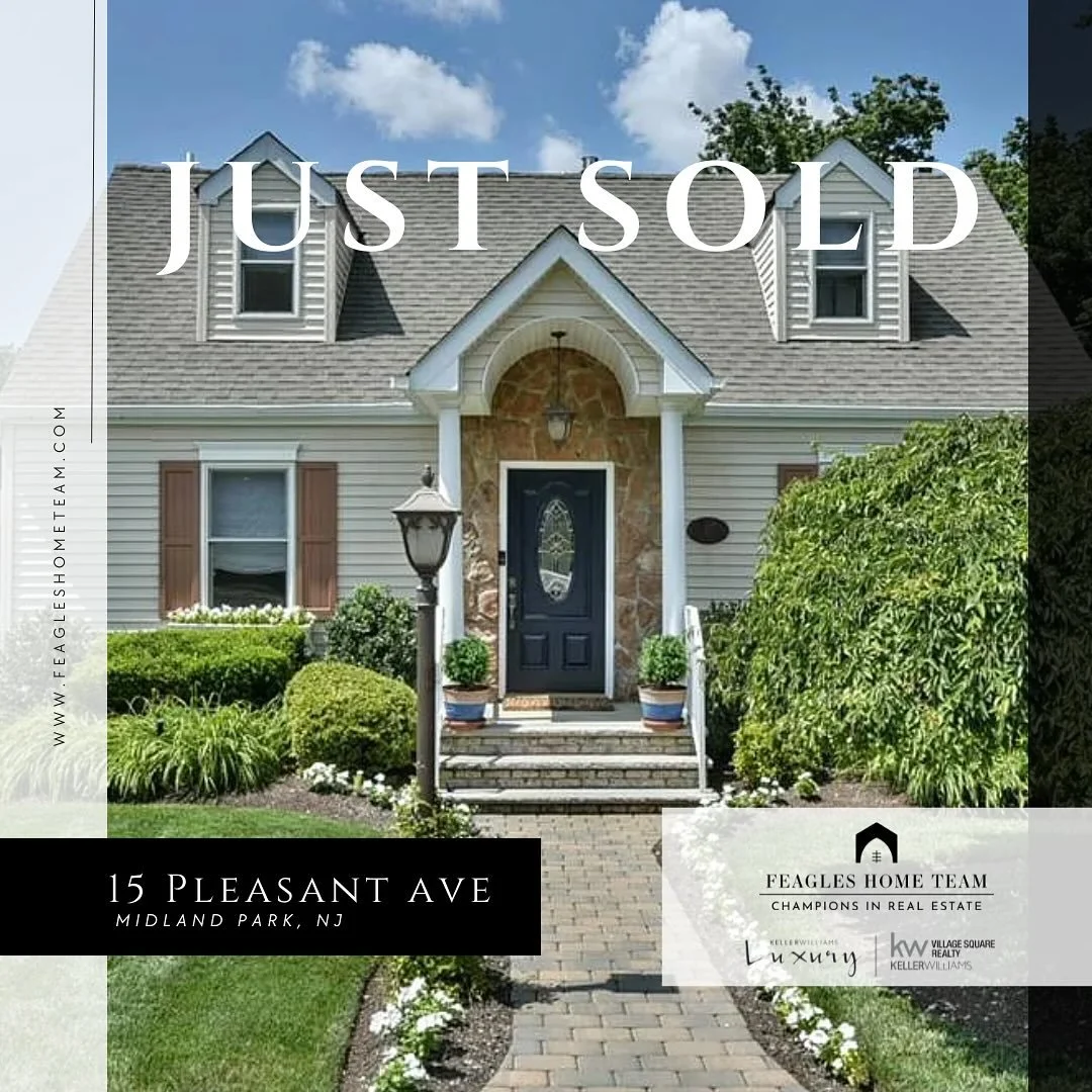 ✨ Just Sold in Midland Park! ✨

📍15 Pleasant Ave
$765,000
3 Bedrooms
3 Bathrooms

Thrilled to hand the keys over to the new owners of this expanded Cape Cod, offering nearly 2,000 sq ft of beautifully updated living space. From the sun-filled formal