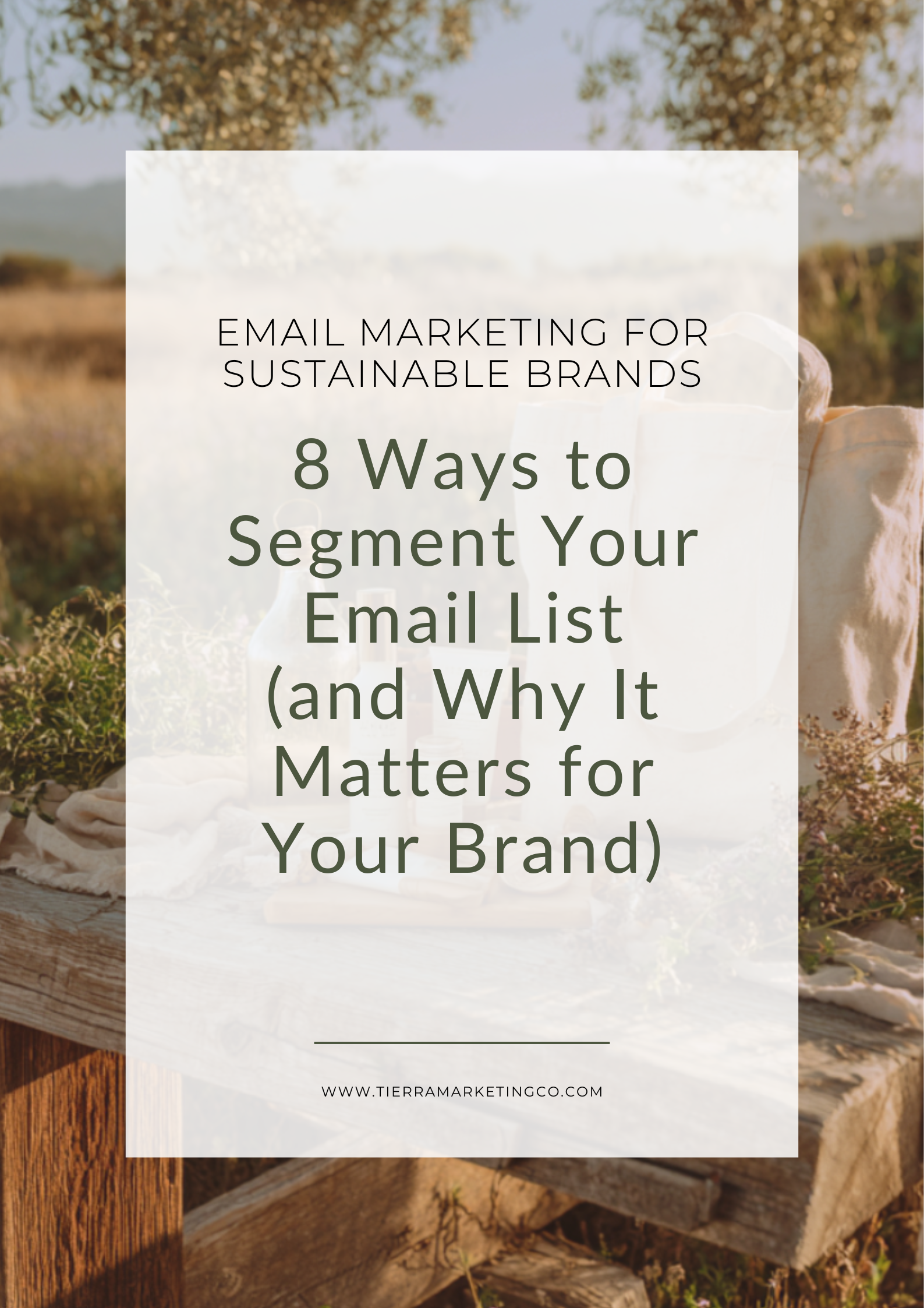 8 Ways to Segment Your Email List (and Why It Matters for Your Brand)