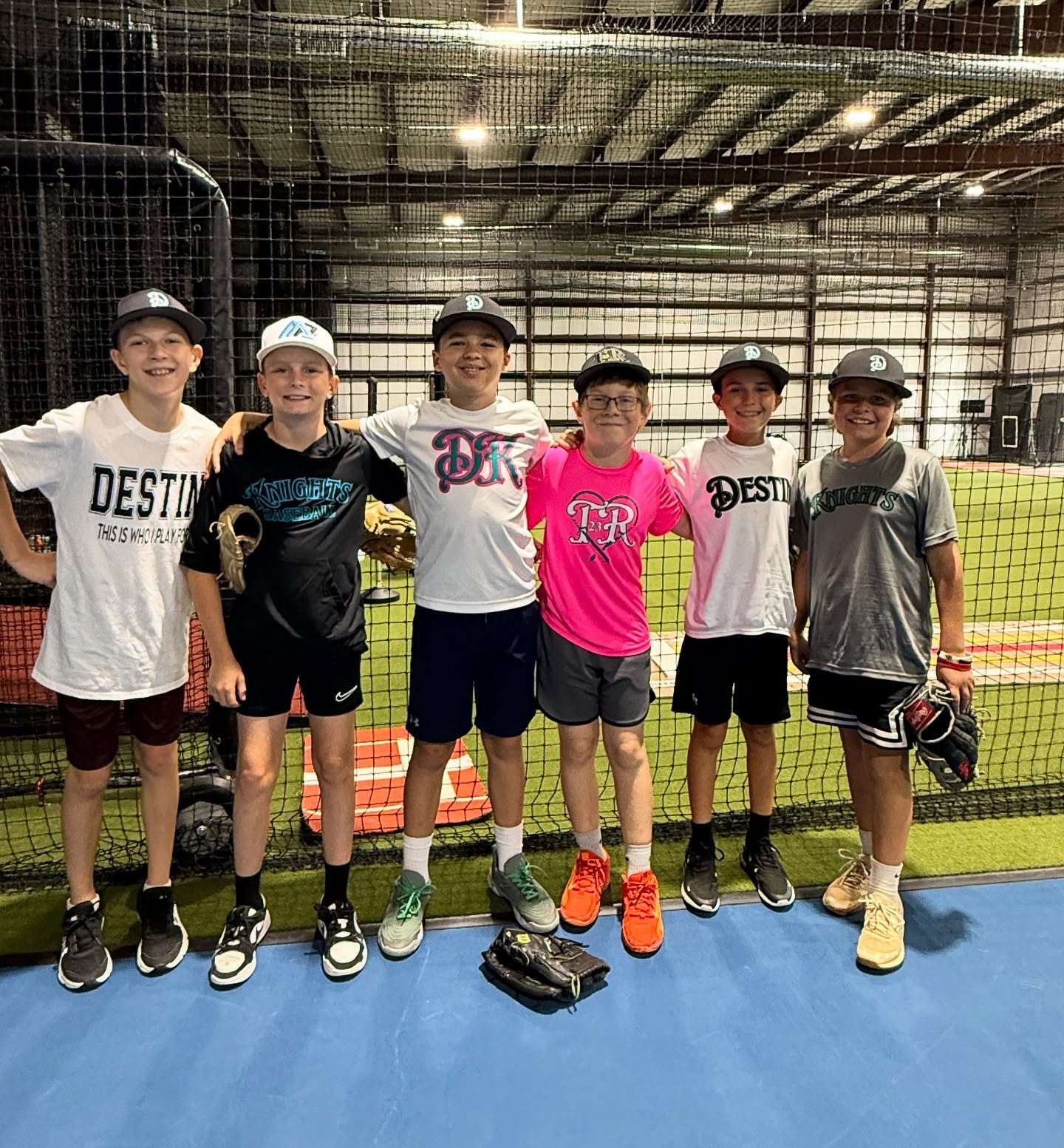 Some of our 11U &amp; 12U Knights spent the morning together at @coastalelitesports with @madnperformance &amp; @lsamuels.3 honing their hitting, fielding &amp; pitching skills! Way to represent, boys! ⚔️🖤