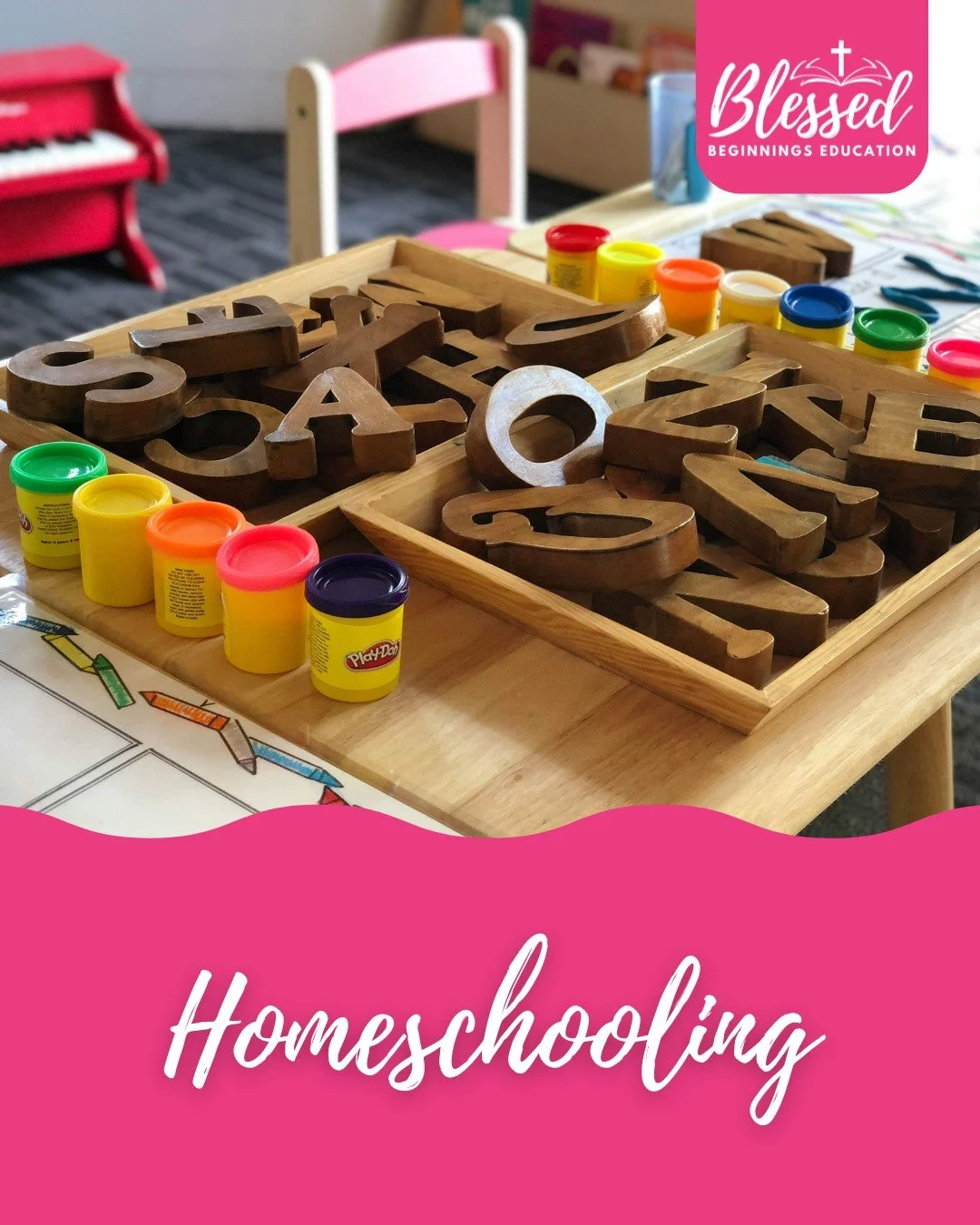 Service Spotlight ✨

Homeschooling

Being a homeschool parent doesn&rsquo;t mean you have to do it alone. We will come alongside you to teach any subject in the elementary grades with your curriculum of choice in-person or online.  We provide the les