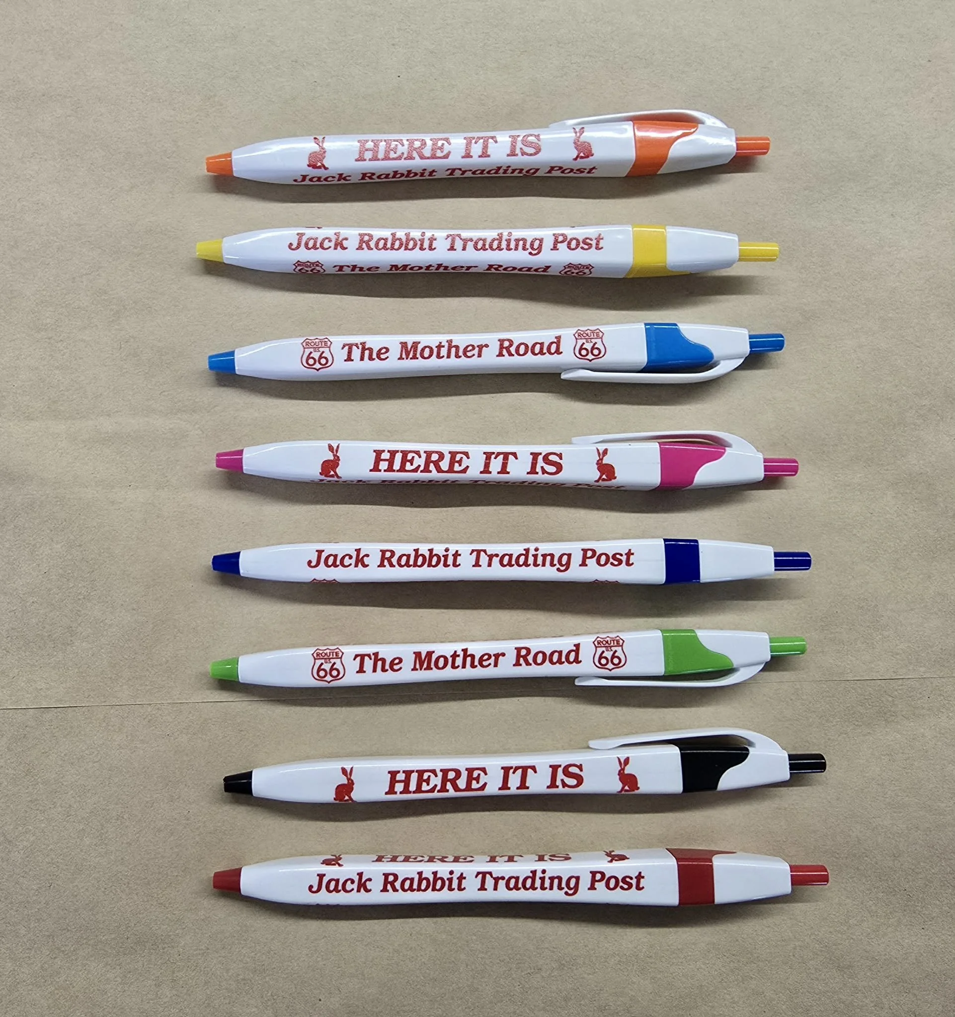 "Here it is" Jack Rabbit Trading Post Pens
