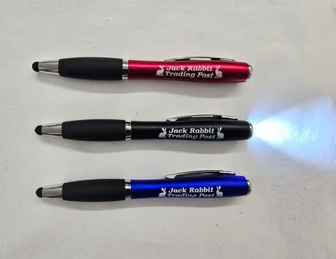Jack Rabbit Trading Post Pens w/flashlight