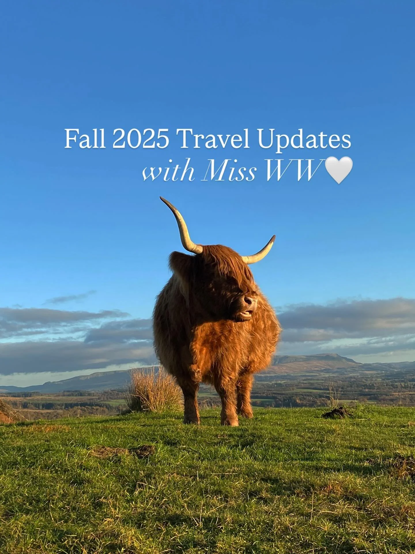 The leaves are getting crispy and international travel is ever evolving! 🍂✈️ I’ve rounded up the latest stats and insights to keep you in the loop, and maybe even spark a little inspo for your 2026 travel plans🫶🏼
#travelswithmissworldwide #