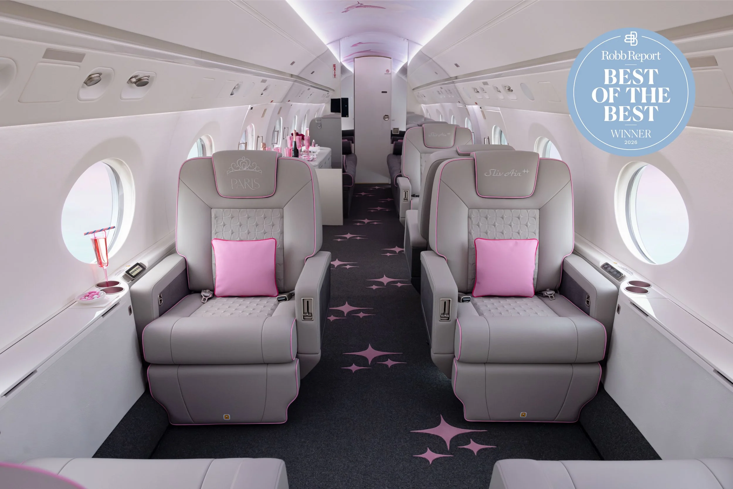 Robb Report Names Sarah Larranaga ‘Best Custom Interior’ Winner for SlivAir