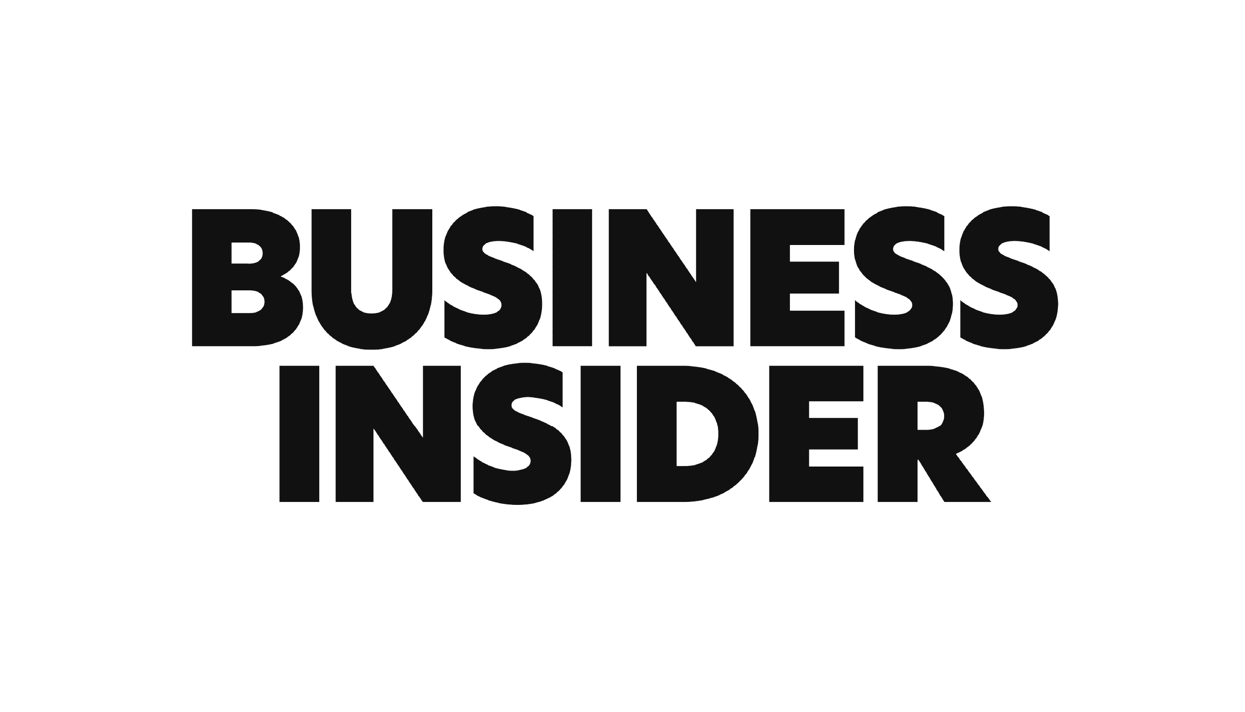 Black background with the text 'This is what an inside of a business looks like' in large white letters. Top private jet designer Sarah Larranaga feature.