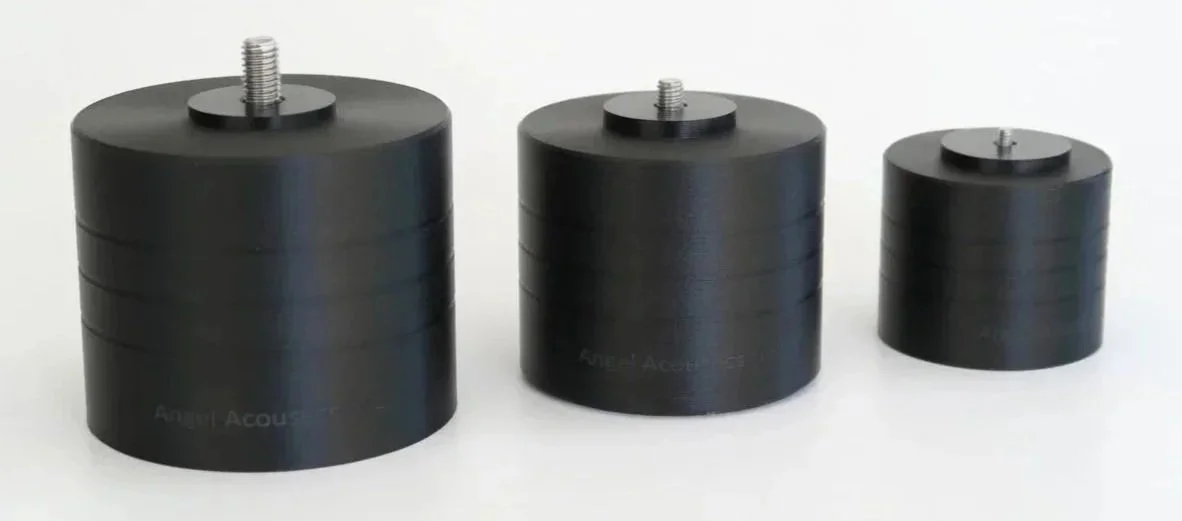 Sizes of Dark Abyss Enengy Absorbers™ - Speaker Footers