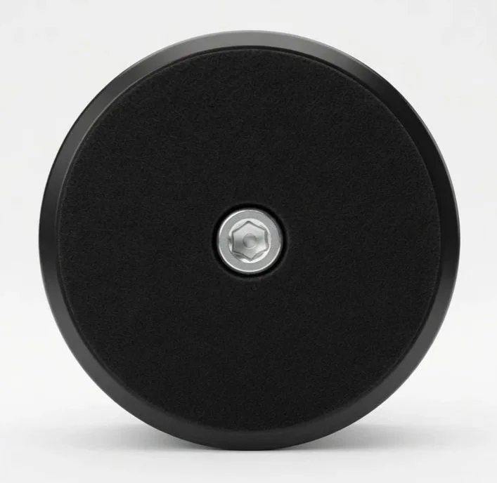 Bottom of a Dark Abyss Energy Absorber™ Speaker Footer without the felt pad