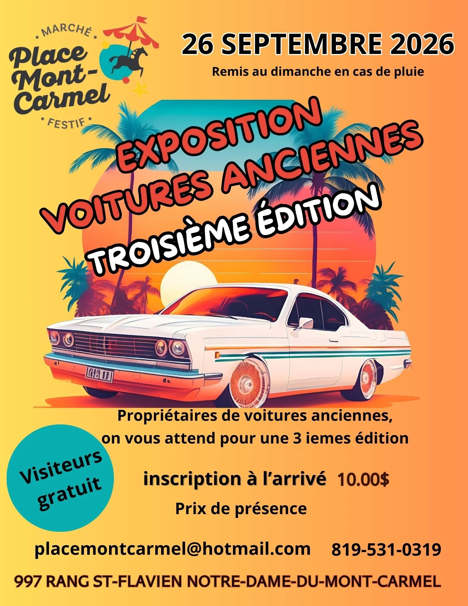 Exposition de voitures anciennes