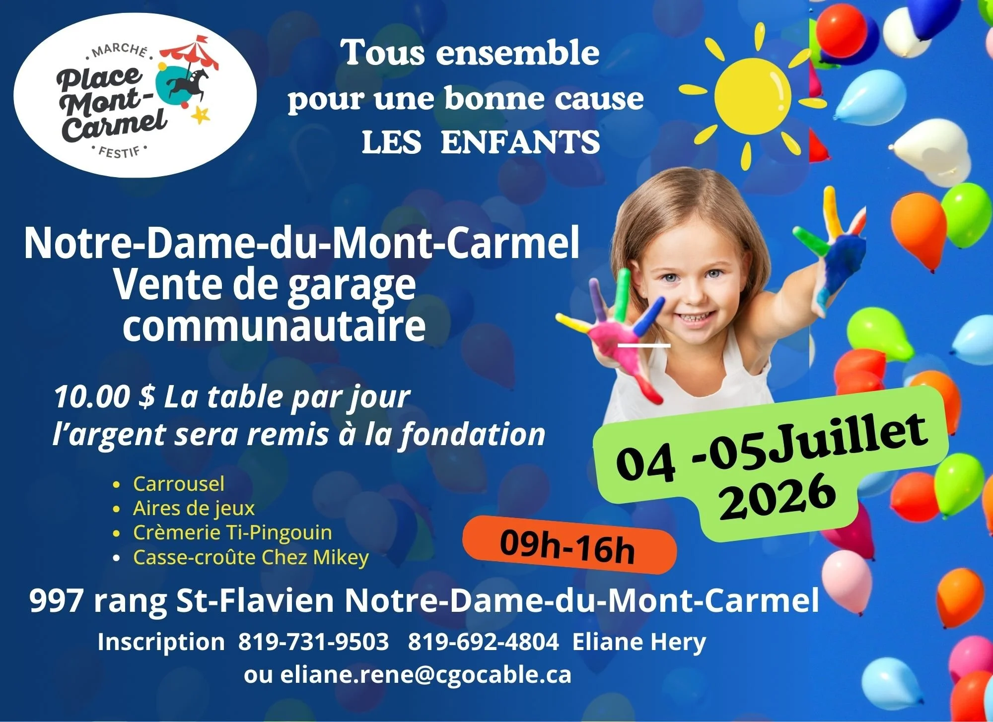 Partenariat avec le noel des enfants du domaine Boisclair  Notre-Dame-du-Mont-Carmel