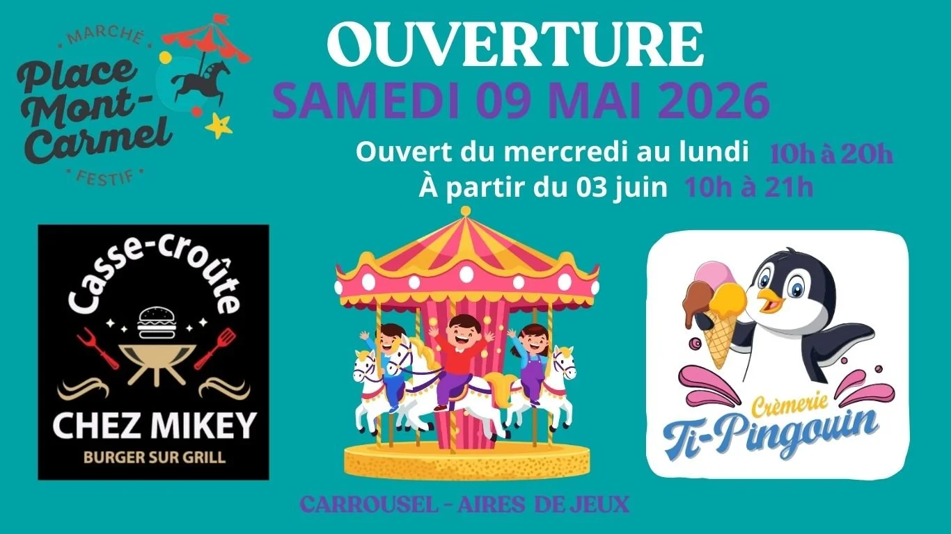 Ouverture Crèmerie, Casse-croûte et aire de jeux