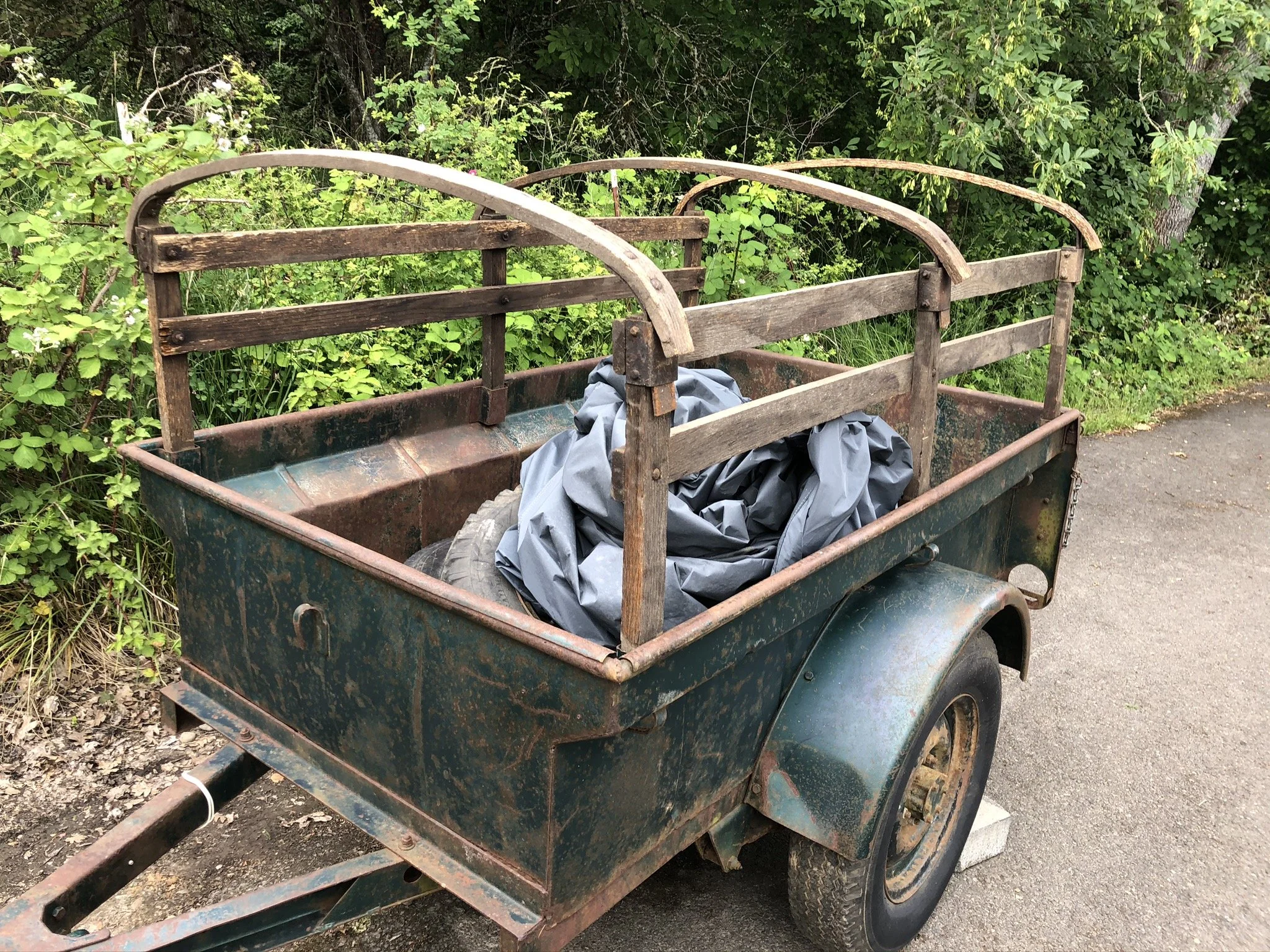 Original wood frame!