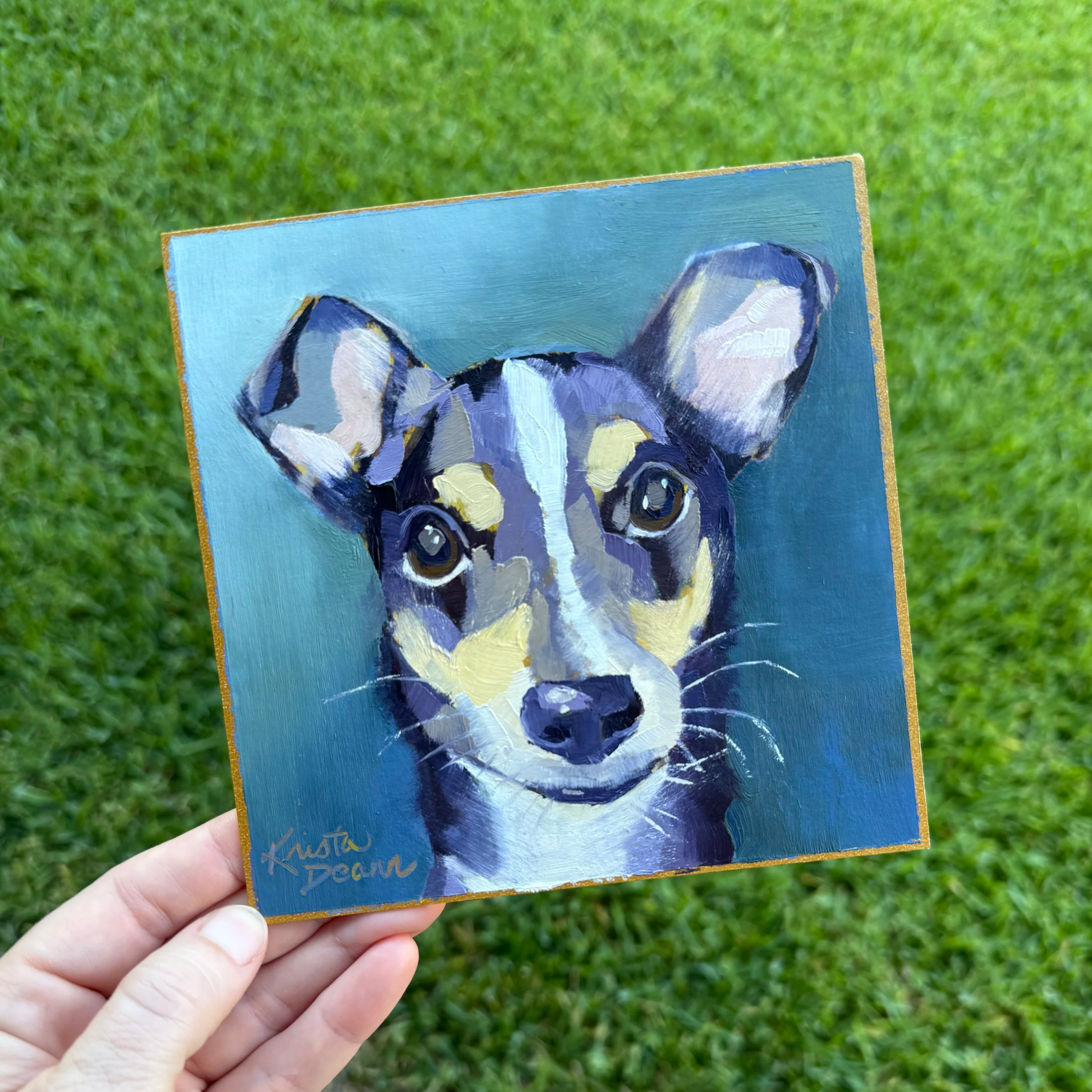 Arrow, 6x6inch Oil
