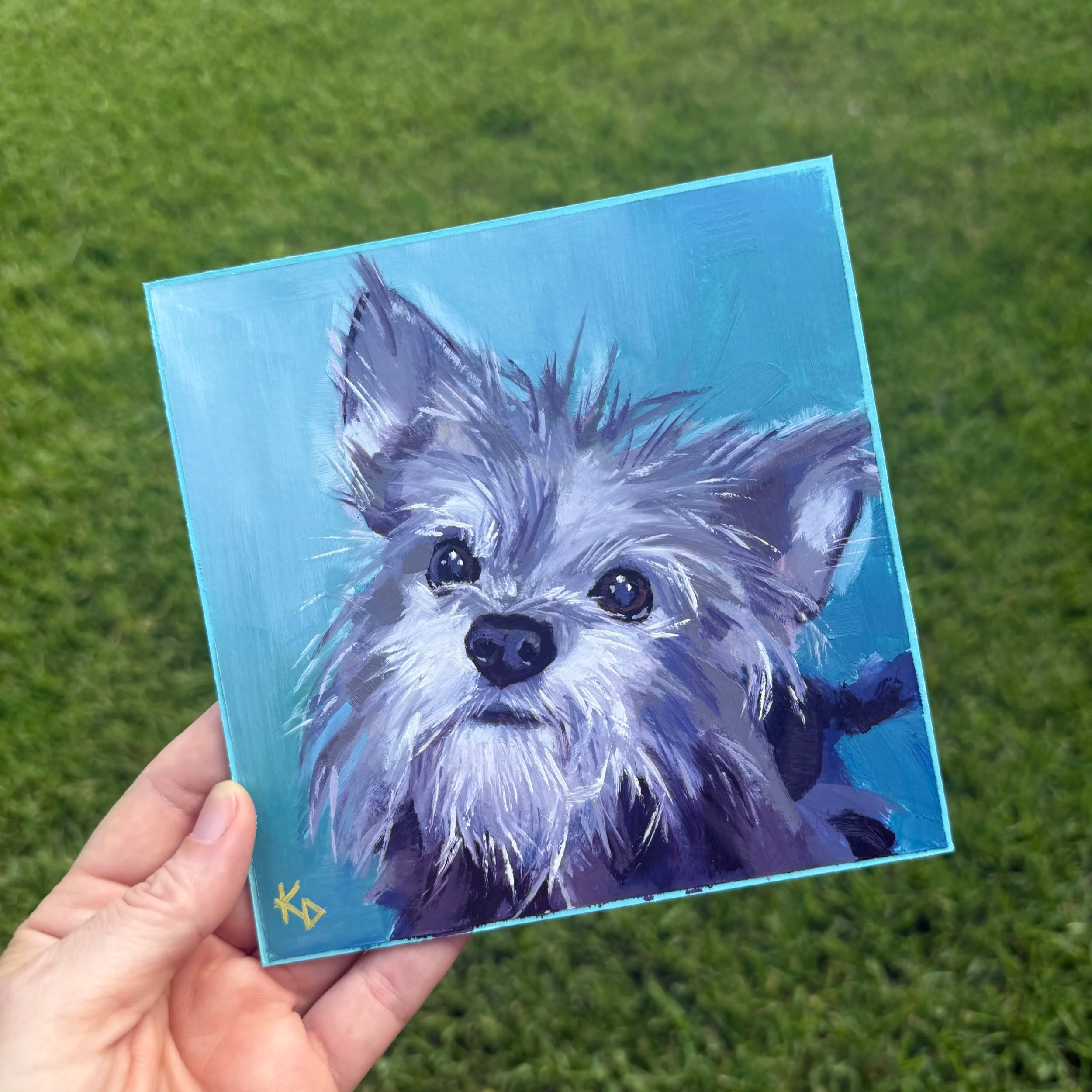 Coquito, 6x6inch Oil